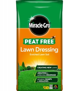 MIRACLE GRO PEAT FREE LAWN DRESSING SOIL 25ltr